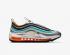 Nike Air Max 97 DTN BG Metallic Silver Orange White Black CW0989-001