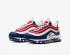 Nike Air Max 97 GS USA White Obsidian University Red CW5856-100