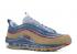 Nike Air Max 97 Gs Wild West Blue University Sail Thunderstorm Parachute Armory Beige Lite Red BV6374-200