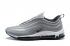 Nike Air Max 97 Men Running Shoes Light Silver White