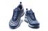 Nike Air Max 97 Running Men Shoes Deep Royal Blue White