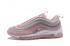 Nike Air Max 97 Women Running Shoes Light Grey Pink
