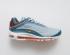 Nike Air Max Deluxe 99 Blue White Orange Womens Shoes 849850-254