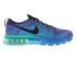 Nike Flyknit Air Max Hyper Grape Black Photo Blue Mens Running Shoes 620469-500