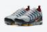 Nike Air VaporMax Plus Grey Navy Blue Yellow Shoes DJ2737-001