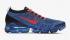 Nike Air VaporMax Flyknit 3 Blue Fury Racer Blue Black Flash Crimson AJ6900-401