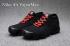 Nike Air VaporMax Men Women Running Shoes Sneakers Trainers Pure Black Red Lace 849560