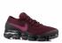 Wmns Nike Air Vapormax Flyknit Tea Bordeaux Black Berry 849557-605