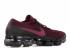 Wmns Nike Air Vapormax Flyknit Tea Bordeaux Black Berry 849557-605