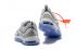 Off White Nike Air Max 98 Unisex Running Shoes Grey Blue