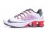 Nike Air Shox 808 Running Shoes Men White Grey White