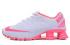 Nike Shox Turbo 21 KPU Women Shoes Pure White Pink