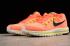 Nike Air Zoom Vomero 12 Orange Running Shoes White Lace Up 863766-600