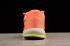 Nike Air Zoom Vomero 12 Orange Running Shoes White Lace Up 863766-600
