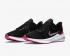 Wmns Nike Downshifter 10 Black Metallic Silver White Pink CI9984-004