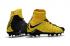 Nike Hypervenom Phantom III DF black yellow white high help football shoes