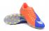 Nike Hypervenom Phelon III FG TPU Waterproof Orange Blue Silver