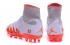 Nike Hypervenom Phantom II NJR JORDAN Soccers Football Shoes White Red