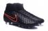 Nike Magista Obra II FG Soccers Football Shoes Black Total Crimson