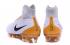 Nike Magista Obra II FG Soccers Shoes ACC Waterproof White Black Golden