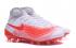 Nike Magista Obra II FG Soccers Shoes ACC Waterproof White Red