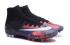 Nike Mercurial Superfly CR AG CR7 Black White Total Crimson Soccers Football Shoes 718778-018