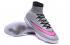 Nike Mercurial Superfly IC Indoor Soccers Wolf Grey Hyper Pink Black 641858-060