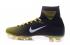 Nike Mercurial Superfly V FG ACC High Football Shoes Soccers Black Yellow