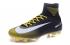 Nike Mercurial Superfly V FG ACC High Football Shoes Soccers Black Yellow
