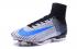 Nike Mercurial Superfly V FG ACC Kids Soccers Shoes White Blue Black