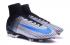 Nike Mercurial Superfly V FG ACC Kids Soccers Shoes White Blue Black