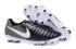 Nike Tiempo VII Legend 7 top of the preparation of leather FG black white men football shoes