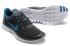 Nike Free 3.0 Run V2 Black Blue Mens Running Shoes 354574-063