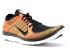 Nike Free Flyknit 40 Crimson Volt Bright Black 631053-009