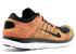 Nike Free Flyknit 40 Crimson Volt Bright Black 631053-009