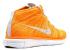 Nike Free Flyknit Chukka Total Orange Light Grey Volt Base White 639700-800