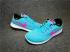 WMNS Nike Free RN Gioco Blue Blk Pnk Blat Pht Running Shoes 831059-401