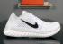 Nike Free Rn Flyknit 5.0 White Black Mens Running Shoes 831069-509