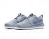 Nike Roshe Two Flyknit Blue Grey Womens Running Shoes 844929-400