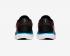 Nike Free RN Distance Black Hyper Orange Blue Lagoon White Mens Shoes 827115-018