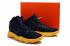 Nike Hyperdunk 2017 EP Youth Big Kid deep blue yellow basketball Shoes