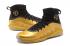 Nike Hyperdunk 2017 Men Basketball Shoes Gold Black