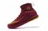 Nike Hyperdunk 2017 Men Basketball Shoes Wine Red Gold