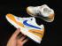 Nike Air Span II White Blue Yellow Running Shoes AH8047-103