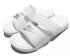 Wmns Nike Benassi Duo Ultra Slide White Metallic Silver Womens Shoes 819717-100