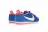 Nike Classic Cortez Blue Pink White Womens Casual Running Shoes 749864-400