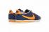 Nike Classic Cortez Nylon Navy Orange Casual Shoes 488291-410