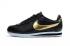 Nike Classic Cortez Nylon Prm Leather Black Metallic Gold 807472-012