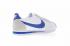 Nike Classic Cortez Nylon Trainers White Blue Grey 807472-141