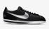 Nike Cortez Basic Black White Metallic Silver CI9873-001